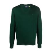 Grønn Hunt Club Pullover Genser