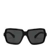 Pre-owned Fabric sunglasses