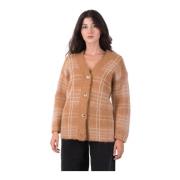 Stilig Plaid Cardigan