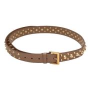 Pre-owned Leather belts