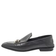 Pre-owned Leather flats