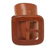 Pre-owned Leather belts