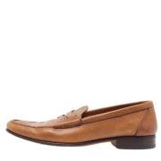 Pre-owned Leather flats