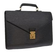 Pre-owned Leather briefcases