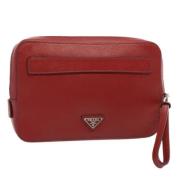 Pre-owned Leather clutches