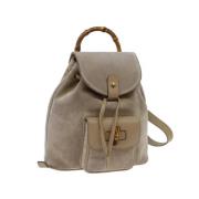 Pre-owned Suede backpacks