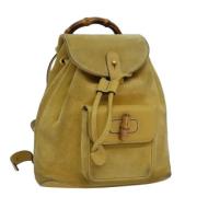 Pre-owned Leather backpacks