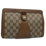 Pre-owned Canvas clutches