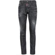 Svart Denim Jeans