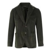 Stretch Cotton Velvet Corduroy Jacket