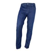 Mørk Denim Jeans Laget i Italia