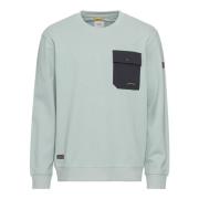 Crewneck Sweatshirt med Brystlomme