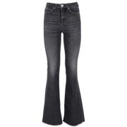 Flare-fit Power Stretch Denim Jeans