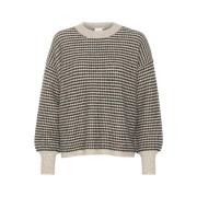 Strikket Pullover Sweat