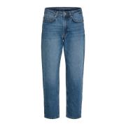 Mommy High Tapered Jeans Medium Blue