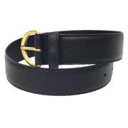 Pre-owned Leather belts