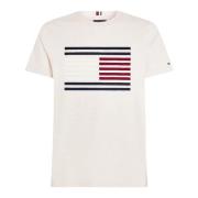 Maxi Grosgrain Flag Herre T-skjorte