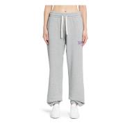 College Sweatpants Grå Lilla