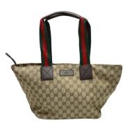 Pre-owned Canvas gucci-bags