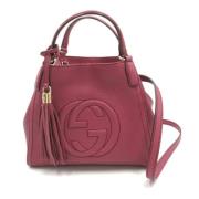 Pre-owned Leather gucci-bags