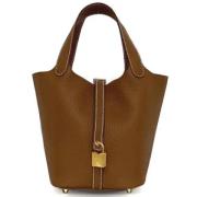 Pre-owned Leather hermes-bags