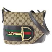 Pre-owned Canvas gucci-bags