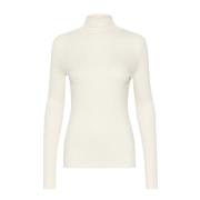 Rollneck Top Whisper White