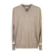 Brun Sweatshirt Aw24 Dameklær