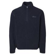 Teddy Fleece Høy Hals Sweat Jakke