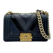 Pre-owned Leather chanel-bags