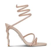 Nude Strappy Sandals