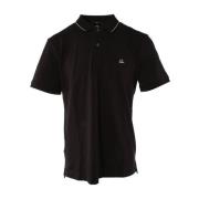 Slim Fit Polo i Svart