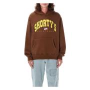 Brun Strikkevarer Shortys Hoodie Aw24