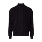 Stilig Strikket Cardigan Sweater