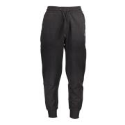 Sporty Svart Herre Sweatpants med Logo Print