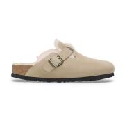 Beige Semsket Boston Tresko Sandaler