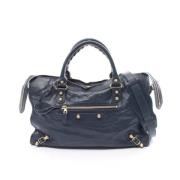 Pre-owned Leather balenciaga-bags