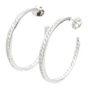 Pre-owned White Gold earrings