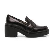 Block Heel Loafers