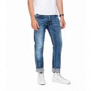 Slim Fit Blue Jeans