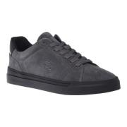 Trainers in dark grey suede