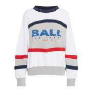 Sporty Sweatshirt med Kult Print