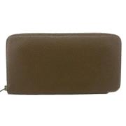 Pre-owned Leather wallets