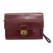 Pre-owned Leather clutches