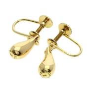 Pre-owned Yellow Gold earrings