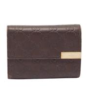 Pre-owned Leather wallets