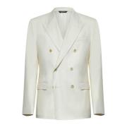 Elegant Ivory Herre Blazer