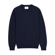 Marine Nn07 Ted Merino Wool Sweater Strikk