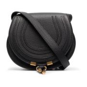 Svart Mini Marcie Saddlebag