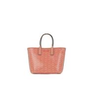 Sherbert Jacquard Logo Tote Håndveske